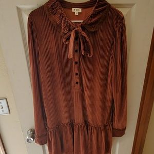 Lovely, long sleeved, detailed POL dress